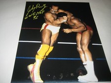 WRESTLING LEGEND JOHNNY RODZ AUTOGRAPH 8X10 PHOTO INSCRIBED 