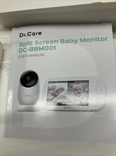 Dr.Care 3.5" Video Baby Monitor with 2 Cameras, 2-Way Audio, Night Vision,VOX
