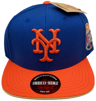 New York Mets Snapback 1962 Side Logo Flat Bill Cooperstown
