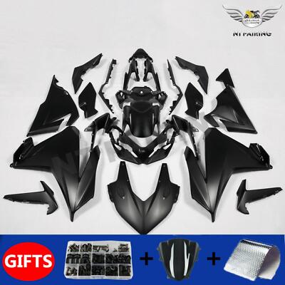 Injection Molded Aerodynamic Fairing Kit For Honda CBR 500R 2019-2021 – Black ABS