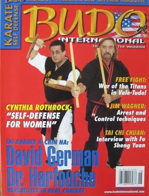 6/04 BUDO INTERNATIONAL CHRISTIAN HARFOUCHE DAVID GERMAN KARATE MARTIAL ARTS