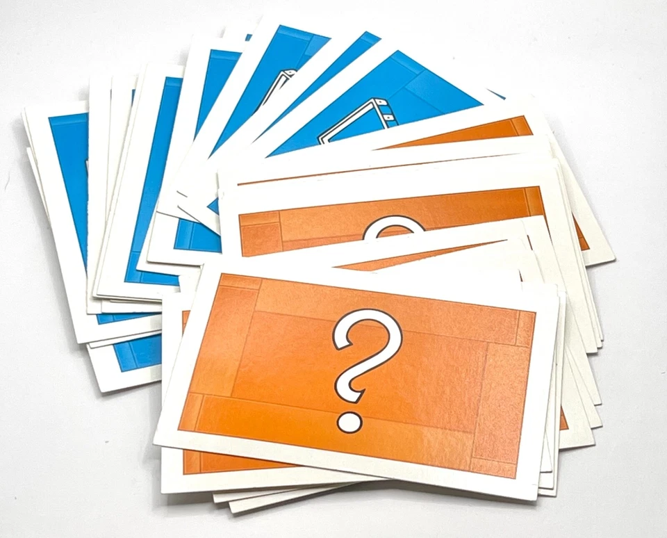 Monopoly Chance and Community Chest Cards - Complete Sets - Image 2 of 4