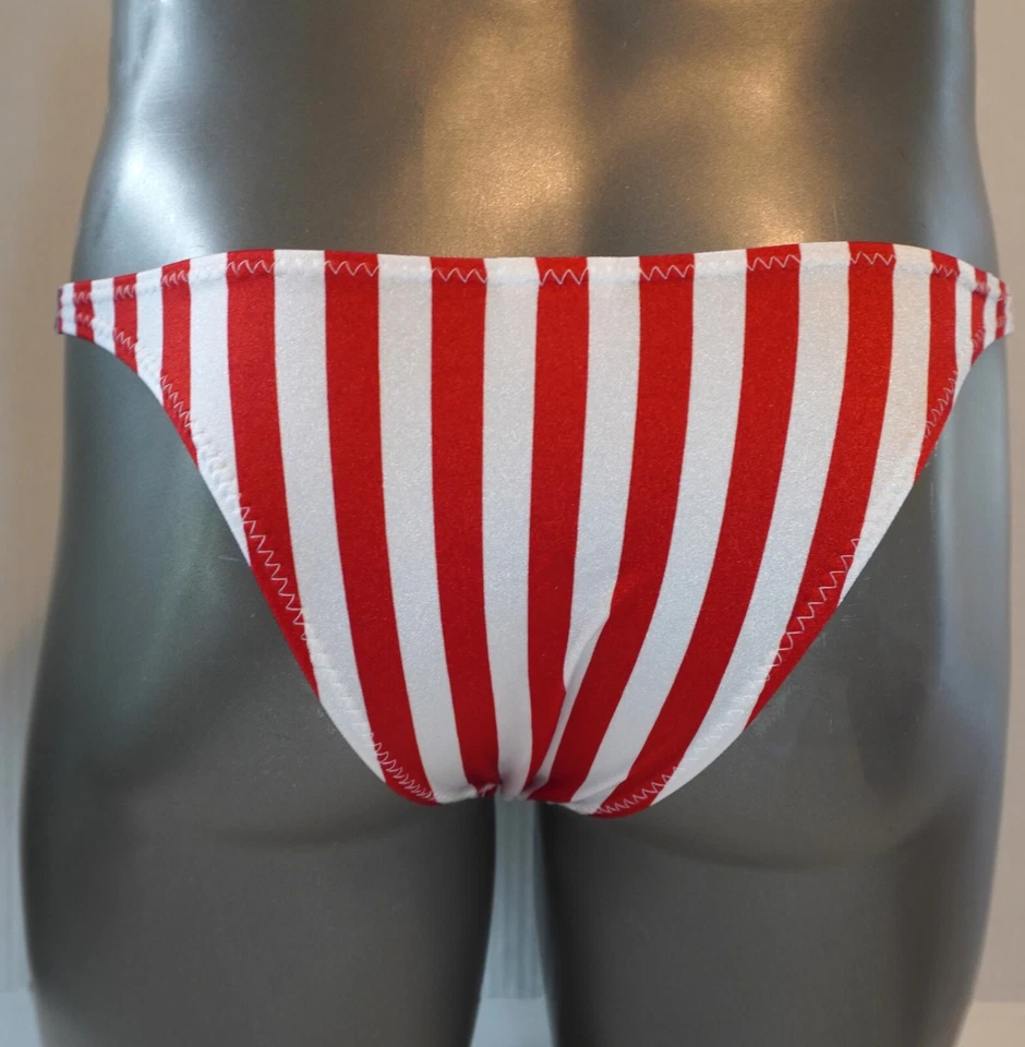 NEW BODYBUILDING MEN'S USA POSING TRUNKS BRIEF - Image 3 of 4