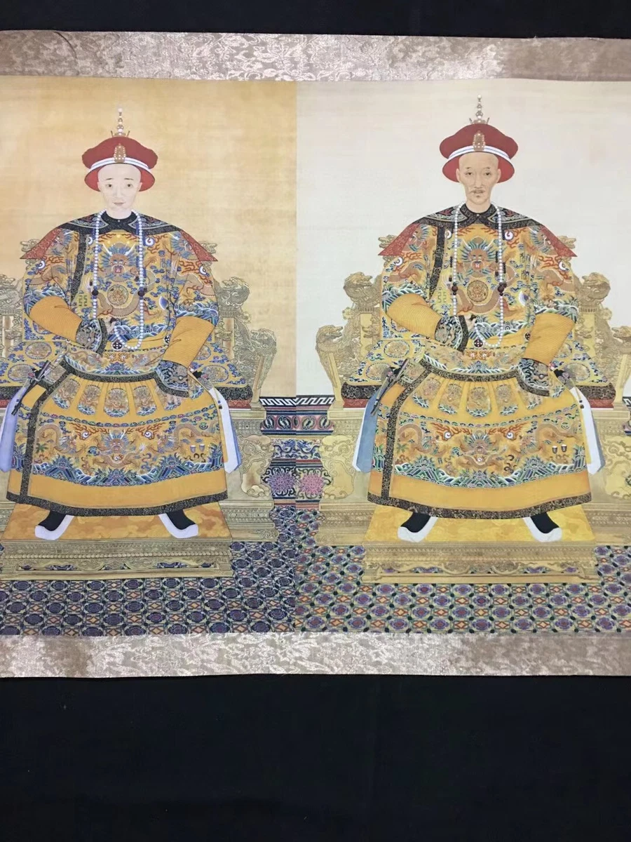 纸张多色1800年以前古董中国画作、画卷| eBay