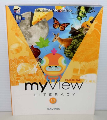 Savvas My View Student Interactive Literacy Grade 1.1   2022 LN FREE SHIPPING !