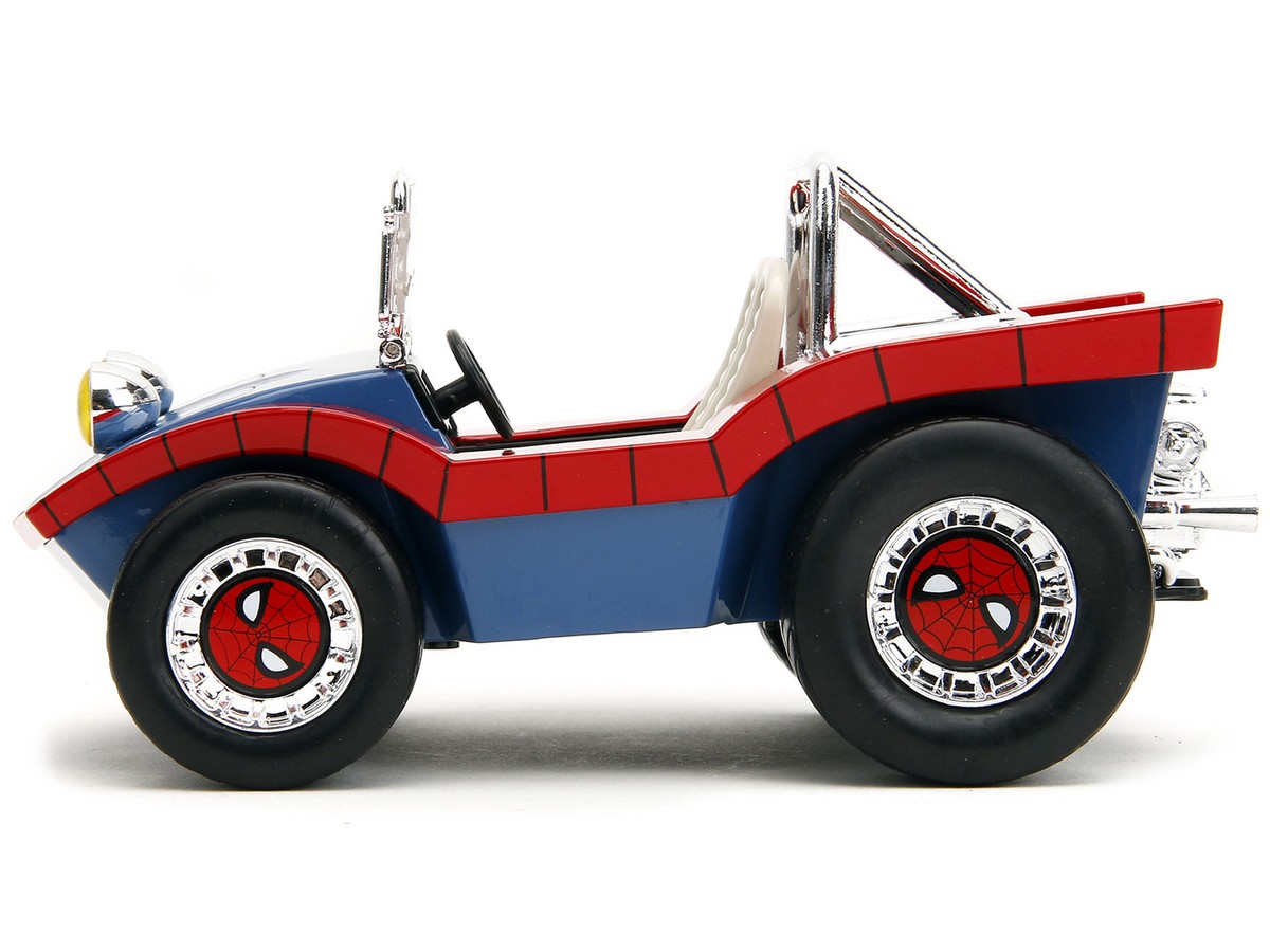 ミニカー MARVEL SPIDER-MAN &amp; BUGGY Amazon.com: Marvel Spider-Man 1:24 Buggy Die-cast Car & 2.75