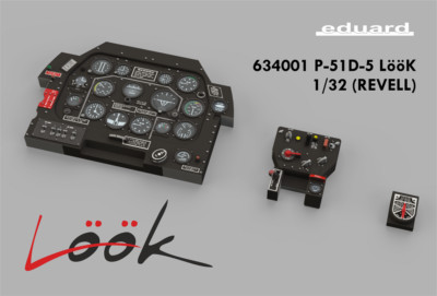 (X) Eduard Accessories 634001 - 1:32 P-51D-5 LööK for Revell - Neu