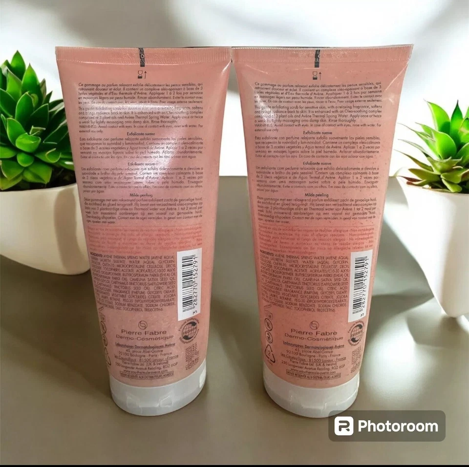 Avene Gentle Exfoliating Gel For All Sensitive Skin 2.5 oz - Sealed Set 2 - Image 2 of 2