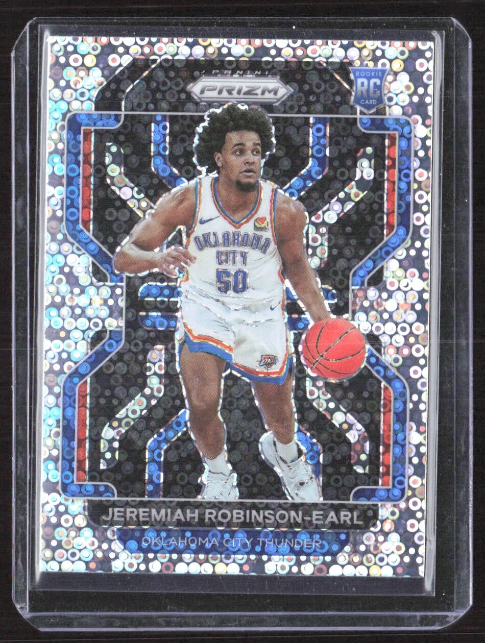 1055F 2021-22 Panini Prizm #319 Jeremiah Robinson-Earl Fast Break