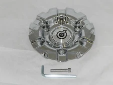 DROPSTARS DS03 LUXURY WHEELS DS03200011 S508-32 CHROME WHEEL RIM CENTER CAP