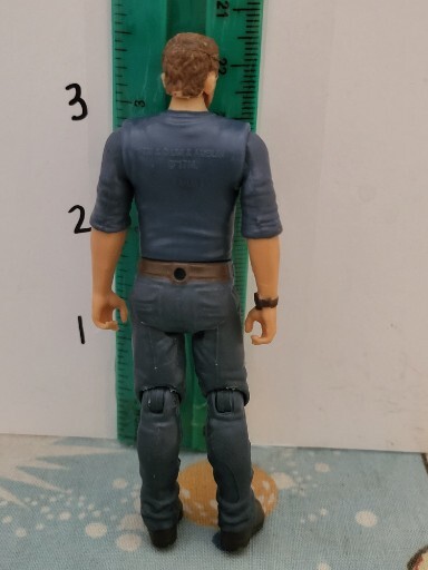2017 Jurassic World Owen Grady 4" Action Figure Chris Pratt Loose
