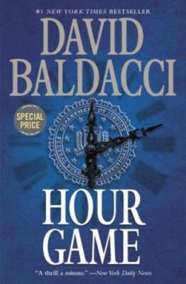 Hour Game (Value Priced) (King & Maxwell Series) - Paperback - GOOD