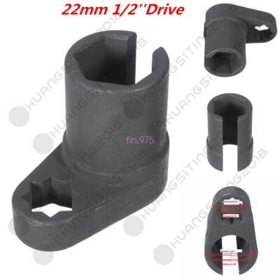 UN 1/2" 3/8" 22MM Offset Oxygen Sensor Socket Wrench O2 Tool Kit Set Adapter Engine Wrench Auto Repair Tool I.469739989 - Foto 12