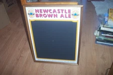 BRAND NEW NEW CASTLE BROWN ALE Chalkboard Bar Display 19 x 25