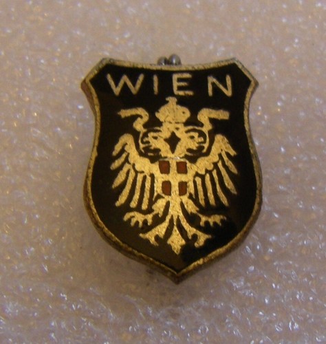 BROCHE ANCIENNE BLASON Florenville Coat Of Arms Armoirie Heraldique Pin