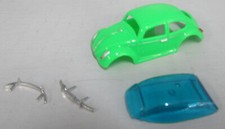 "NEW" T-DASH GREEN BUG KIT BLUE WINDSHIELD HO T JET BODY PAINTED DETAILS