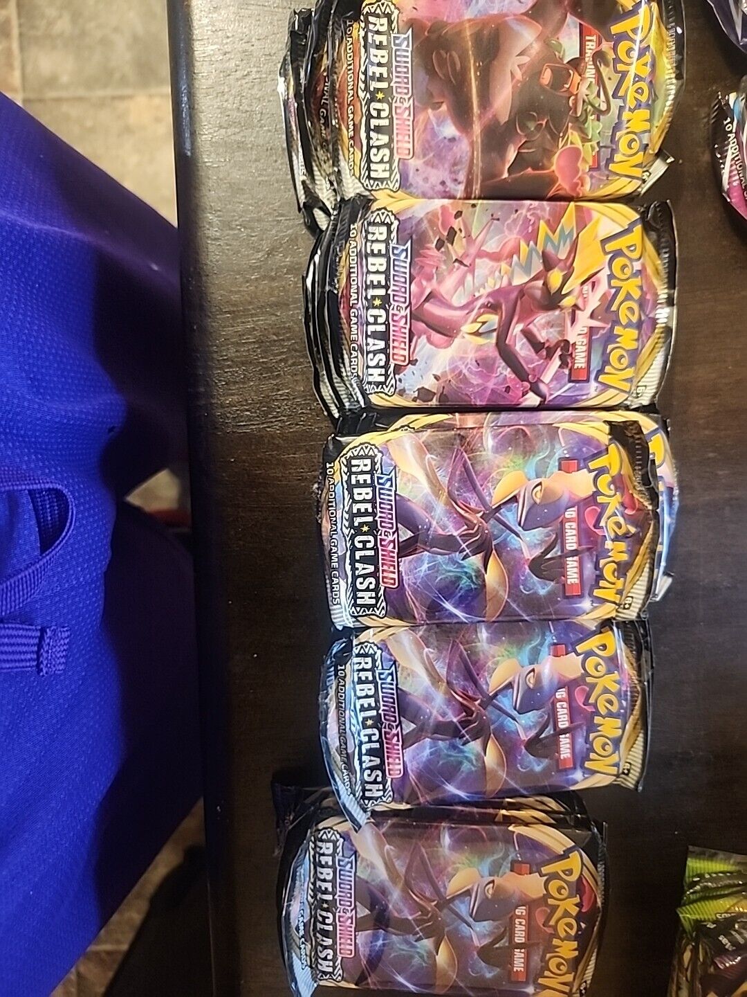 Pokemon Sword And Shield, Rebel Clash, 25 Booster Pack, New Factory Sealed 