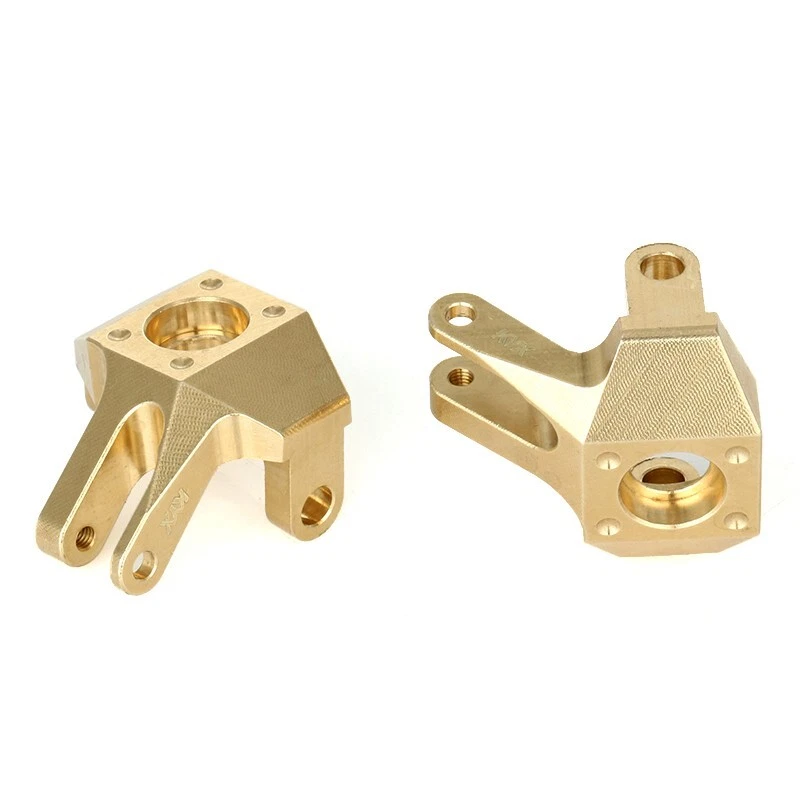 KYX New upgrade Heavy Duty Brass Front Steering Knuckle for Axial SCX10 II 90046 - Image 2 of 4