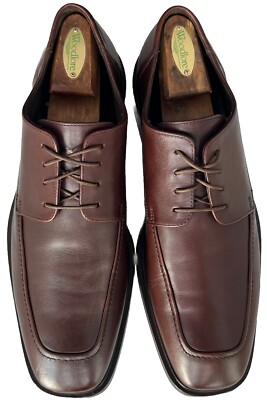 Cole Haan Country Leather Lace Up Derby Dress Shoe Cole Haan Country Mens 10 Leather Split Toe Oxfords Lace Up  main image 4