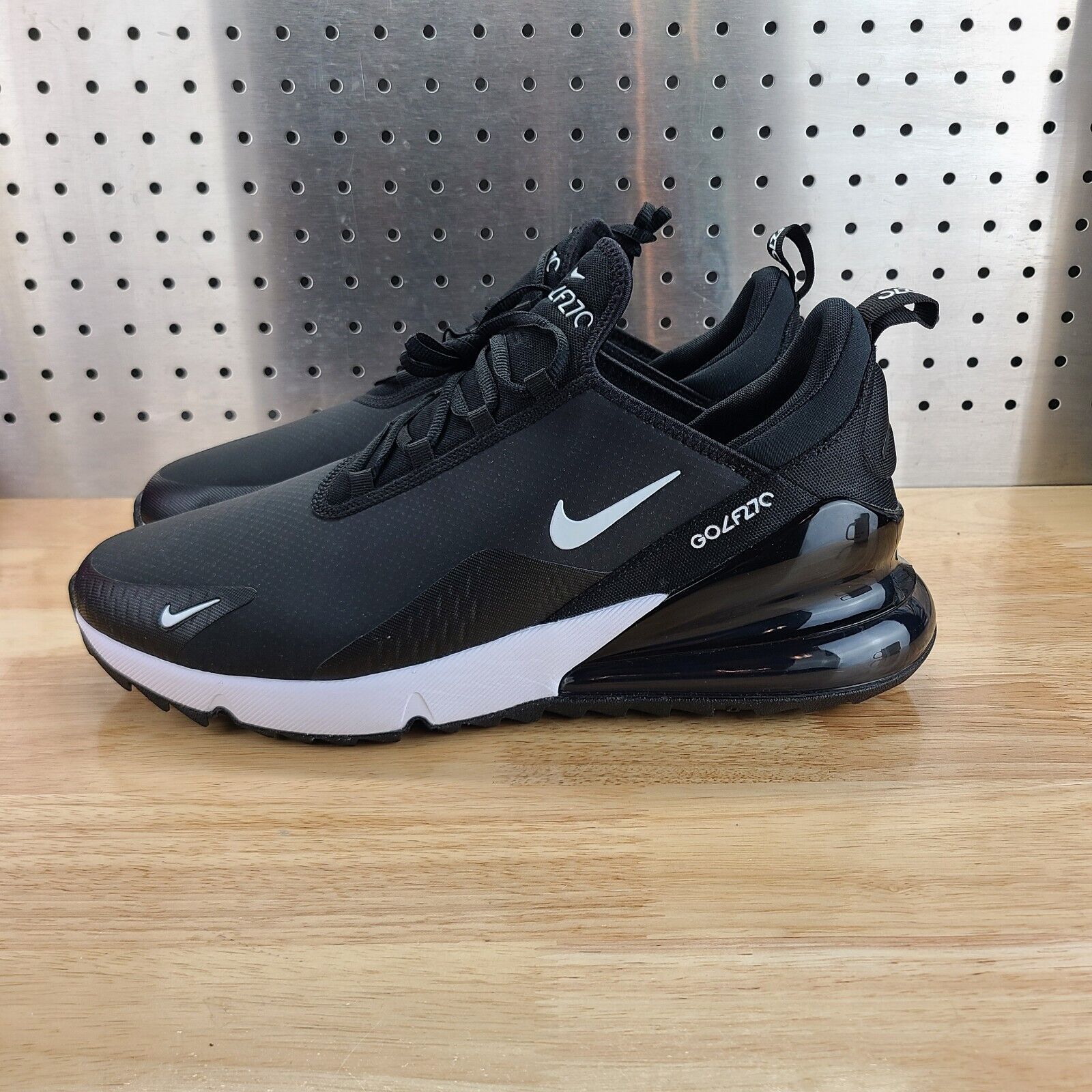 Nike Golf Air Max 270 G Size 13 PGA Tour Style Shoes CK6483 001 Black White  Oreo