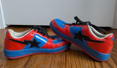 Size 11 - A Bathing Ape Marvel x Bapesta Spider-Man