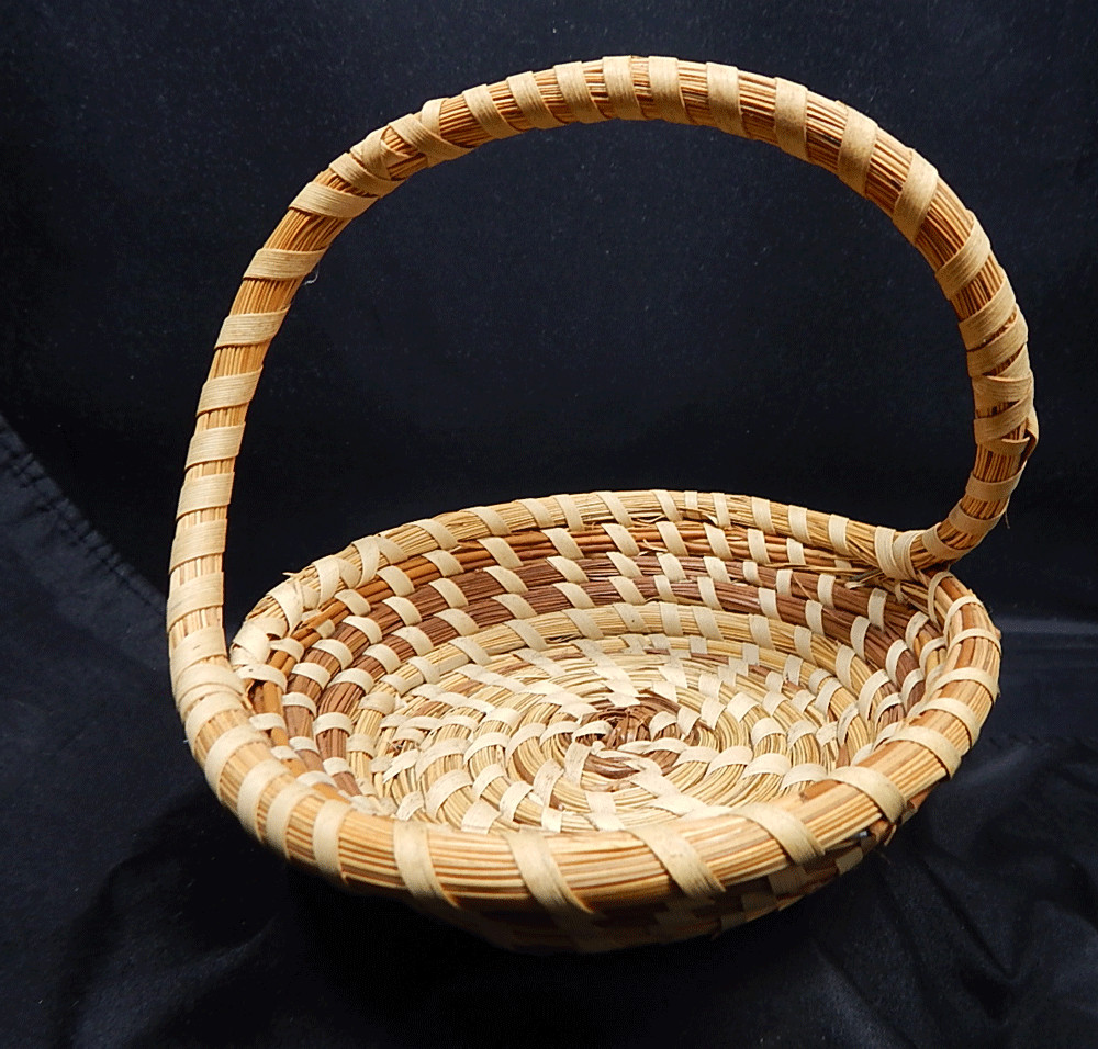 Sweetgrass Basket for sale Only 2 left at 65