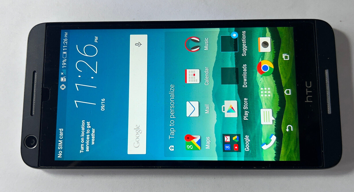 HTC✖︎STANDARD CALIFORNIA Cricket HTC Desire 625 8GB 4G LTE Android White Smart Camera Cell