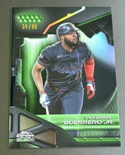 Vladimir Guerrero Jr. 2026 Topps Chrome Black Green #111 /99 Toronto Blue Jays
