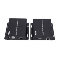 EU Plug 100-240V HD Multimedia Interface Extender 4K 656.16ft Network Cable HOT