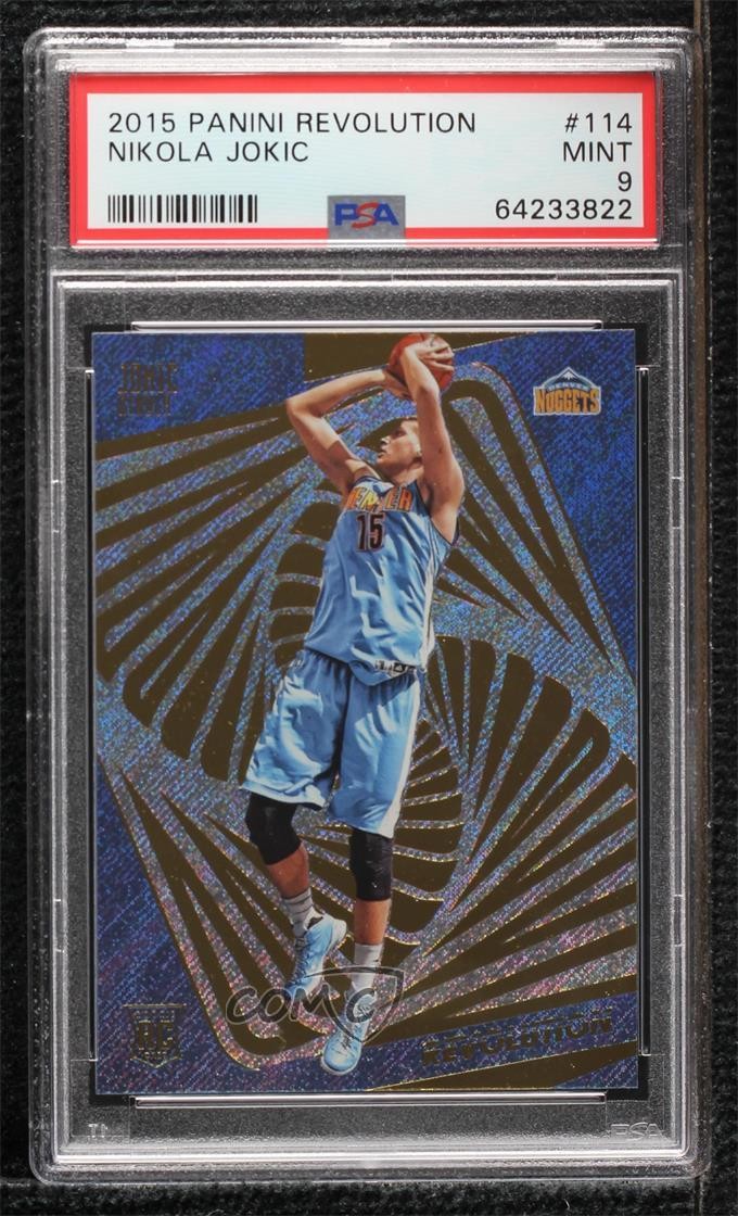 2015-16 Panini Revolution Rookies Nikola Jokic #114 PSA 9 MINT 0un1