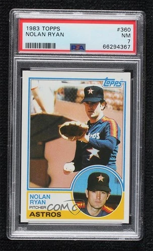 1983 Topps Nolan Ryan #360 PSA 7 HOF 0d08