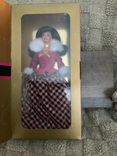 Winter Rhapsody Barbie Doll Brunette Special Edition Avon Exclusive Mattel 1996