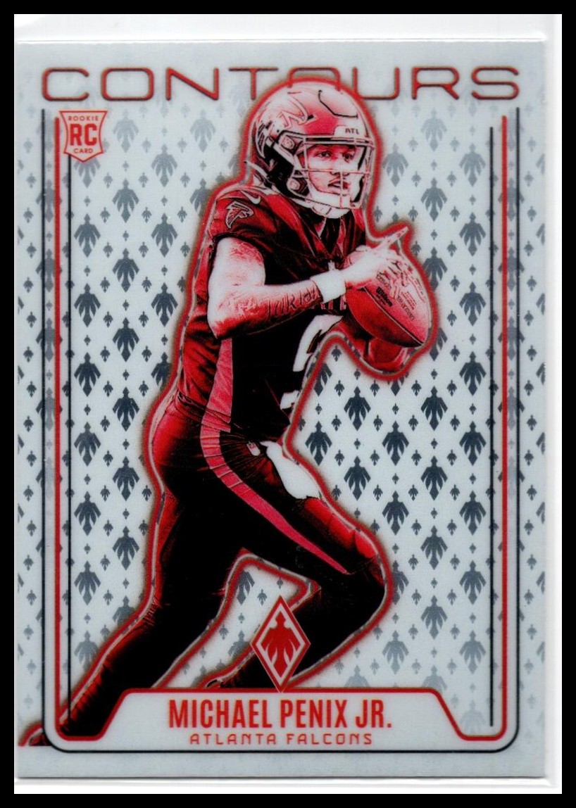 2024 Panini Phoenix - Contours #CON-MPJ Michael Penix Jr.