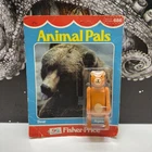 Vintage 1981 Fisher Price Animal Pals #686 Bear NIP Unpunched!