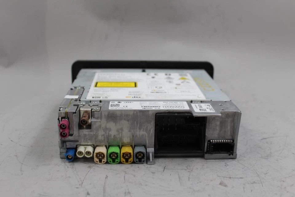 Equipo de audio receptor de radio montado en el tablero Opt 9S8 2018 AUDI A5 OEM #41625 Foto 2 de 4