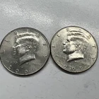 2000 P & D Kennedy Half Dollar Set (2 coins)  Better condition **FREE SHIPPING**