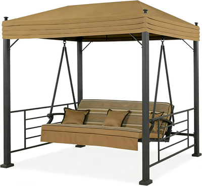 #ad Beige Replacement Swing Cover for Sonoma Palm Canyon Sydney Swing $105.79