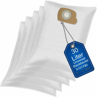 DECLEAN 5 10 20 Staubsaugerbeutel 30 Liter universal Vlies Industriesauger vers. Marken