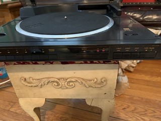 Vtg BSR XL 1400 Linear Tracking Programable Full Auto Turntable Non Working