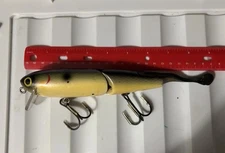 Lot 1 Allan Cole AC Plug Swim Bait Fishing Lures 9 Inch Mag Shiner Arbogast USA