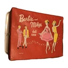 Vintage 1960s Red Barbie & Midge Case TLC Collection Piece