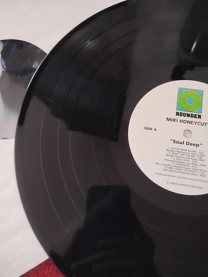 Miki Honeycutt Soul Deep 1989 Rounder 3113 Promo VG+ NM - Image 4 of 4