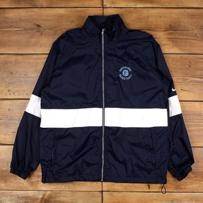Vintage Nike Windbreaker Jacket L Blue
