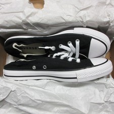 New Converse Chuck Taylor All Star Shoreline Slip-On Women's 10.5 Black Sneaker