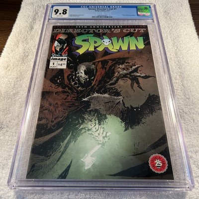 Spawn #1 Directors Cut 25th Anniversary Edition CGC 9.8 White Pages