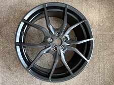 Genuine Ford Focus RS Mk3 19" Forged Alloy Wheel 5x2 Spoke Black 2016-20 1946456