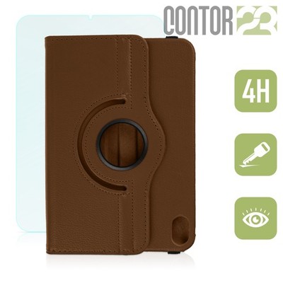 360° Schutzhülle Tasche +Schutzfolie BRAUN 8.3'' Apple iPad Mini 6.Gen (2021)