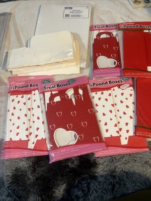Set Of Candy Maker Treat Boxes And Pound Boxes Used