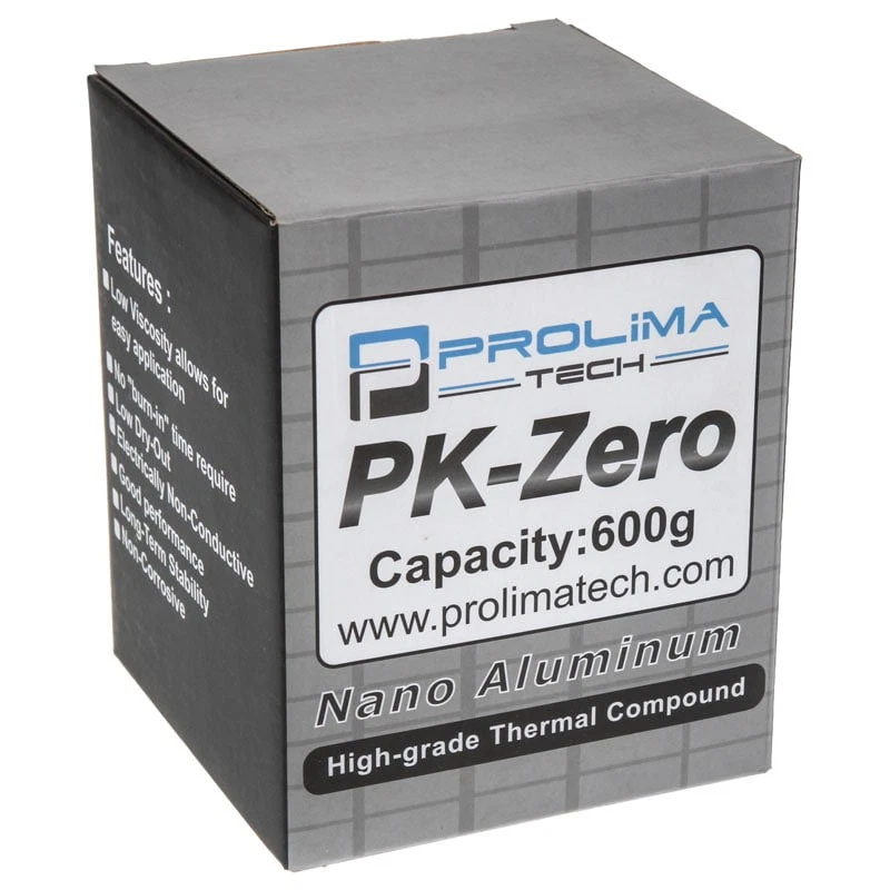 Prolimatech PK-Zero 8 W/m·K 2,6 g/cm³ 600 g 1 pz Thermal PK-ZERO (600G) - Immagine 2 di 2