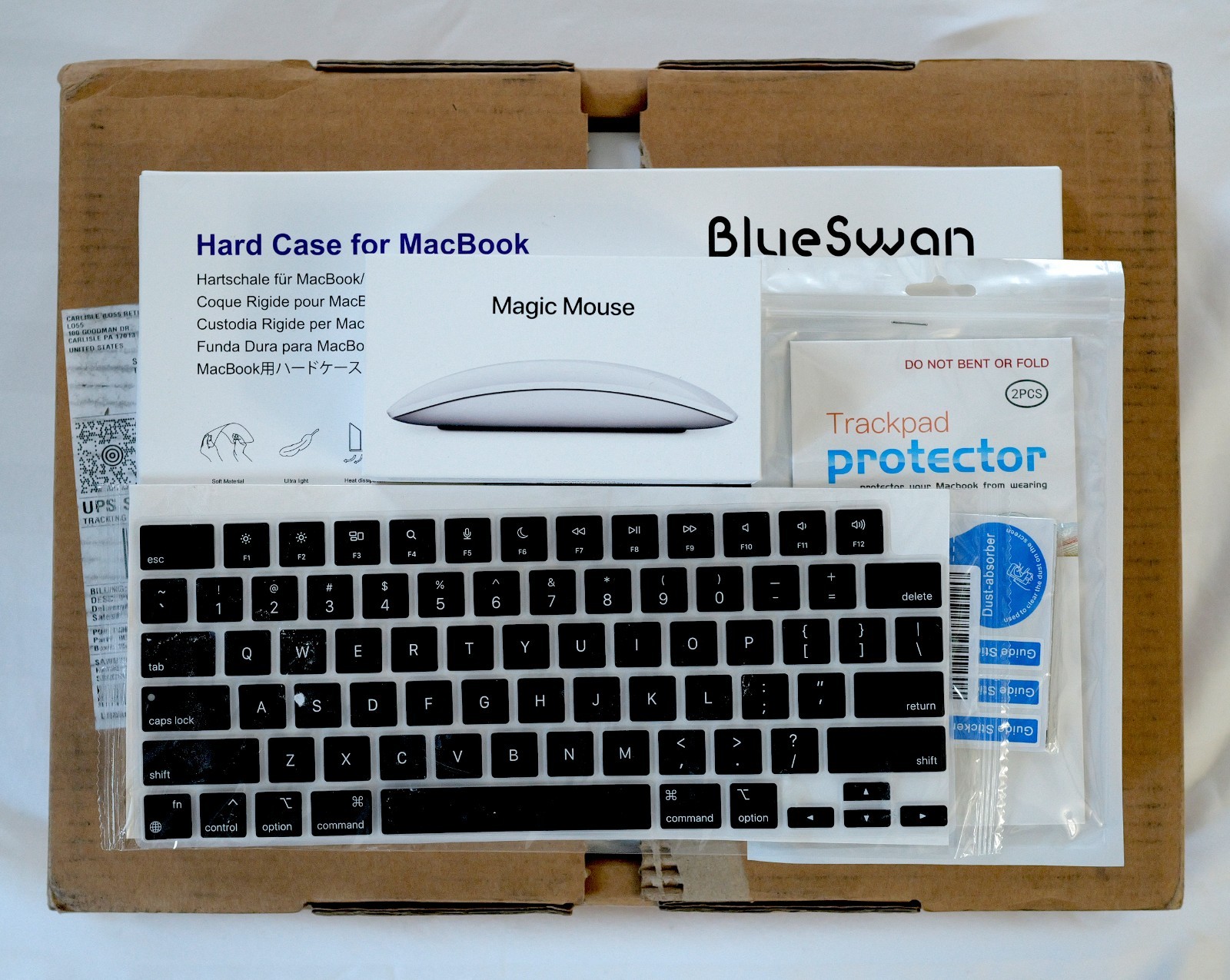 2024 Macbook Pro M4 Max Silver 14‑core CPU, 32‑core 36GB Mem 1TB CASE + Bundle-image